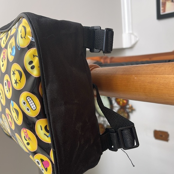 🎈3/$20 NWT Emojination black emoji mini backpack - Picture 4 of 7